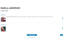 Tablet Screenshot of pamelaanderson9.blogspot.com