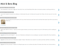 Tablet Screenshot of mickandben.blogspot.com
