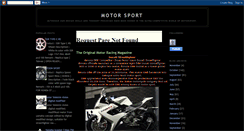 Desktop Screenshot of motorsportmodifikesen.blogspot.com