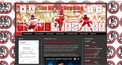 Desktop Screenshot of buhockeyblog.blogspot.com