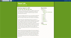 Desktop Screenshot of freshretailtalk.blogspot.com
