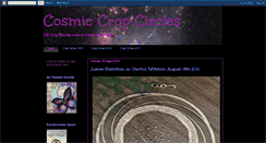 Desktop Screenshot of cosmiccropcircles.blogspot.com