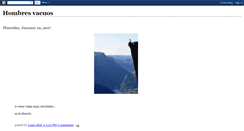 Desktop Screenshot of hombresvacuos.blogspot.com