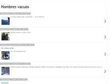 Tablet Screenshot of hombresvacuos.blogspot.com