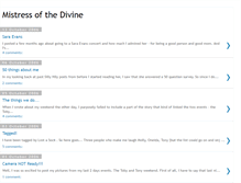 Tablet Screenshot of mistressofthedivine.blogspot.com