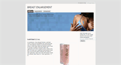 Desktop Screenshot of mybreastenlargement.blogspot.com