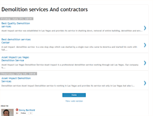 Tablet Screenshot of demolitionsolution.blogspot.com