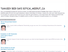 Tablet Screenshot of ca-sanjeev-bedi-says-so.blogspot.com