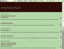 Tablet Screenshot of iktservicefaget.blogspot.com