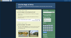 Desktop Screenshot of hillsofafricatravel.blogspot.com