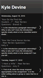 Mobile Screenshot of kedevine.blogspot.com
