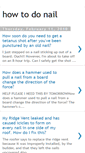 Mobile Screenshot of how-to-do-nail.blogspot.com
