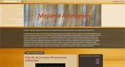 Desktop Screenshot of majumartesanias.blogspot.com