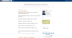 Desktop Screenshot of magpiecreatesevents.blogspot.com