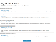 Tablet Screenshot of magpiecreatesevents.blogspot.com