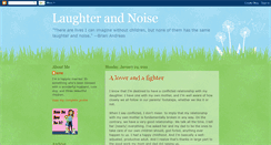 Desktop Screenshot of laughter-and-noise.blogspot.com