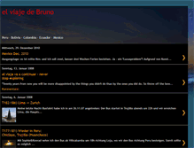 Tablet Screenshot of elviajedebruno.blogspot.com