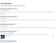 Tablet Screenshot of lambretta-pt.blogspot.com