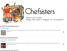Tablet Screenshot of chef-sisters.blogspot.com
