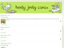 Tablet Screenshot of heebyjeebycomix.blogspot.com