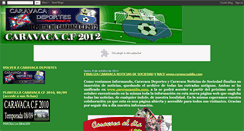 Desktop Screenshot of caravacacf.blogspot.com