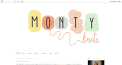 Desktop Screenshot of montyknits.blogspot.com