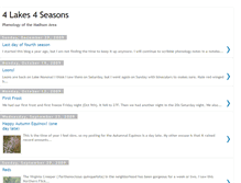 Tablet Screenshot of 4lakes4seasons.blogspot.com