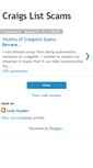 Mobile Screenshot of craigslistscammers1.blogspot.com