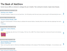 Tablet Screenshot of matthewsbook.blogspot.com