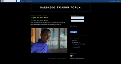 Desktop Screenshot of barbadosfashionforum.blogspot.com