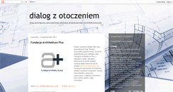 Desktop Screenshot of dialogzotoczeniem.blogspot.com
