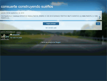 Tablet Screenshot of consuerteconstruyendosueos.blogspot.com