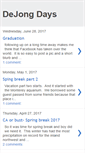 Mobile Screenshot of dejongdays.blogspot.com