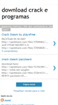 Mobile Screenshot of crack-download.blogspot.com