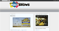 Desktop Screenshot of multishows.blogspot.com