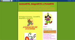 Desktop Screenshot of animartealegrarteepintarte.blogspot.com