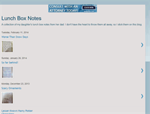 Tablet Screenshot of lunchboxnotes.blogspot.com