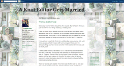 Desktop Screenshot of knoteditorgetsmarried.blogspot.com