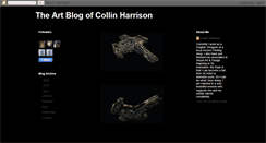 Desktop Screenshot of collinharrisonart.blogspot.com