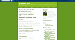 Desktop Screenshot of creekbankblog.blogspot.com