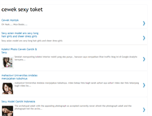 Tablet Screenshot of ceweksexytoket.blogspot.com