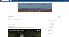 Desktop Screenshot of caballerosdecydonia.blogspot.com