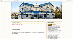 Desktop Screenshot of colegiomarcote.blogspot.com