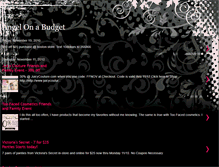 Tablet Screenshot of angelonabudget.blogspot.com