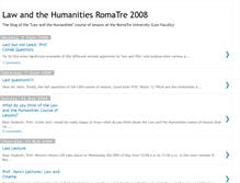 Tablet Screenshot of lawandhumanitiesroma3.blogspot.com