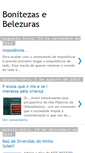 Mobile Screenshot of bonitezasebelezuras.blogspot.com