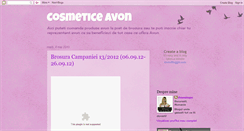 Desktop Screenshot of cosmeticeavon-avonshops.blogspot.com