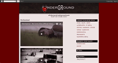 Desktop Screenshot of grunderground.blogspot.com