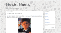 Desktop Screenshot of maestro-marcos.blogspot.com