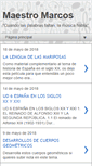 Mobile Screenshot of maestro-marcos.blogspot.com